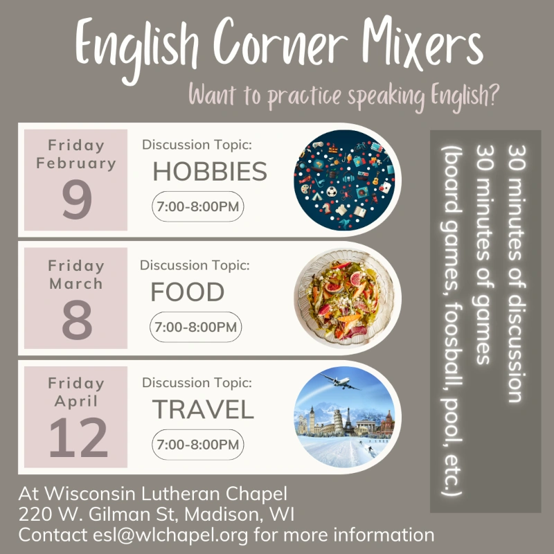 English Corner Mixers