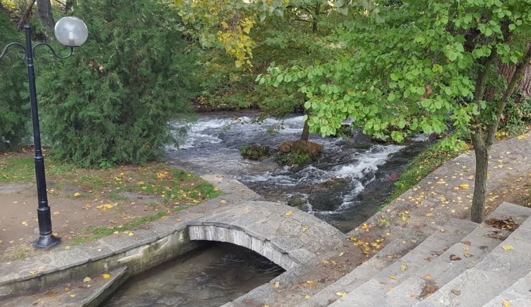 Footbridge over the River Gangites (Angista) in Philippi (Courtesy Rev. Nate Scharf)